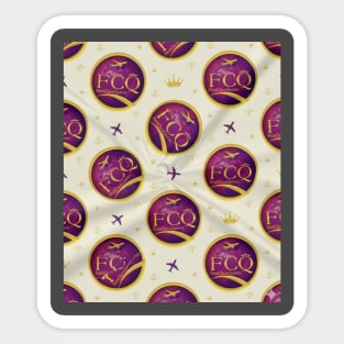 Logo FirstClassQueen Sticker